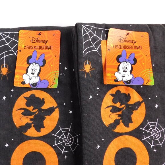 Disney Minnie Mouse Halloween 2-pack lot  Kitchen Towel Set Holiday Decor - Picture 3 of 4